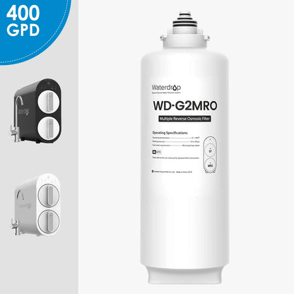 WD-G2MRO Filter for waterdrop G2 & G2P600 Reverse Osmosis System