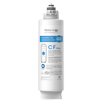 CF Filter for Waterdrop G3 Reverse Osmosis System